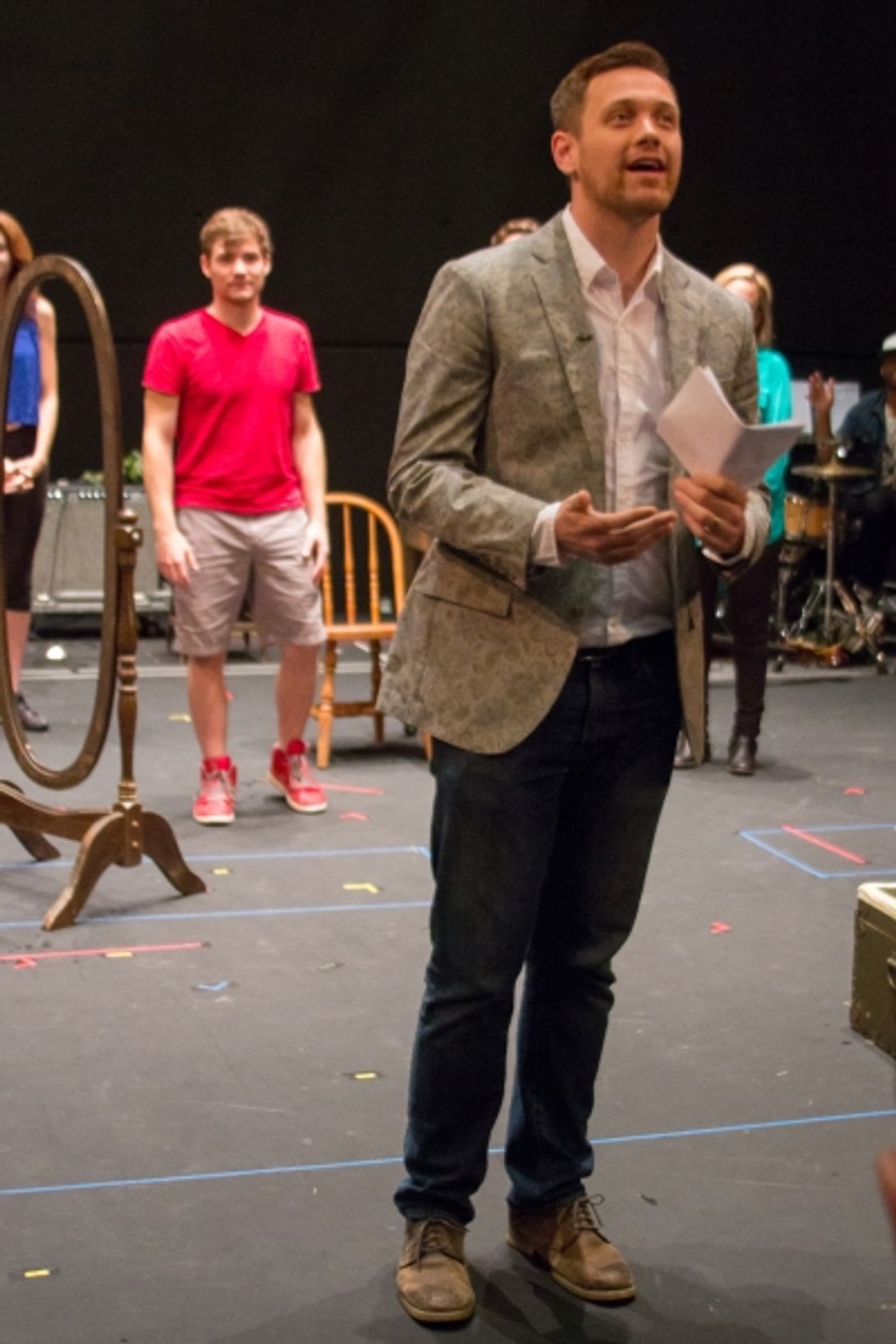 Photo Coverage: Go Inside the Rehearsal Room for Broadway-Bound SPRING AWAKENING!  Image