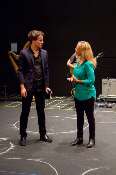 Austin McKenzie, Marlee Matlin Photo