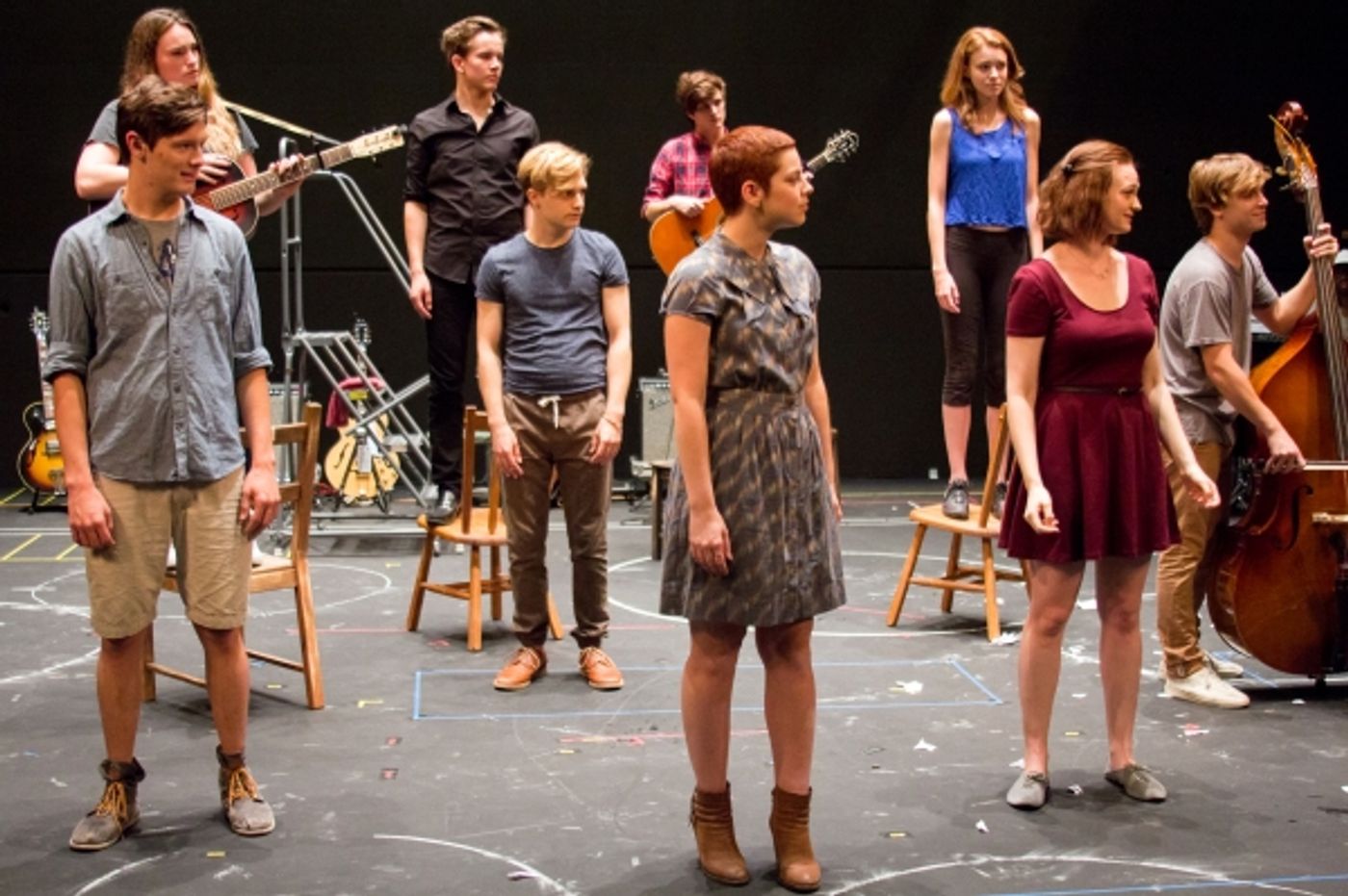 Photo Coverage: Go Inside the Rehearsal Room for Broadway-Bound SPRING AWAKENING!  Image