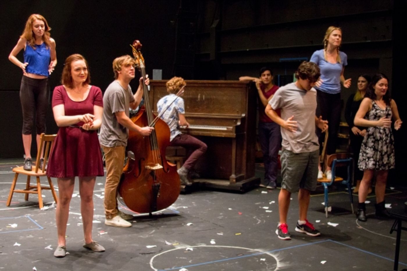 Photo Coverage: Go Inside the Rehearsal Room for Broadway-Bound SPRING AWAKENING!  Image