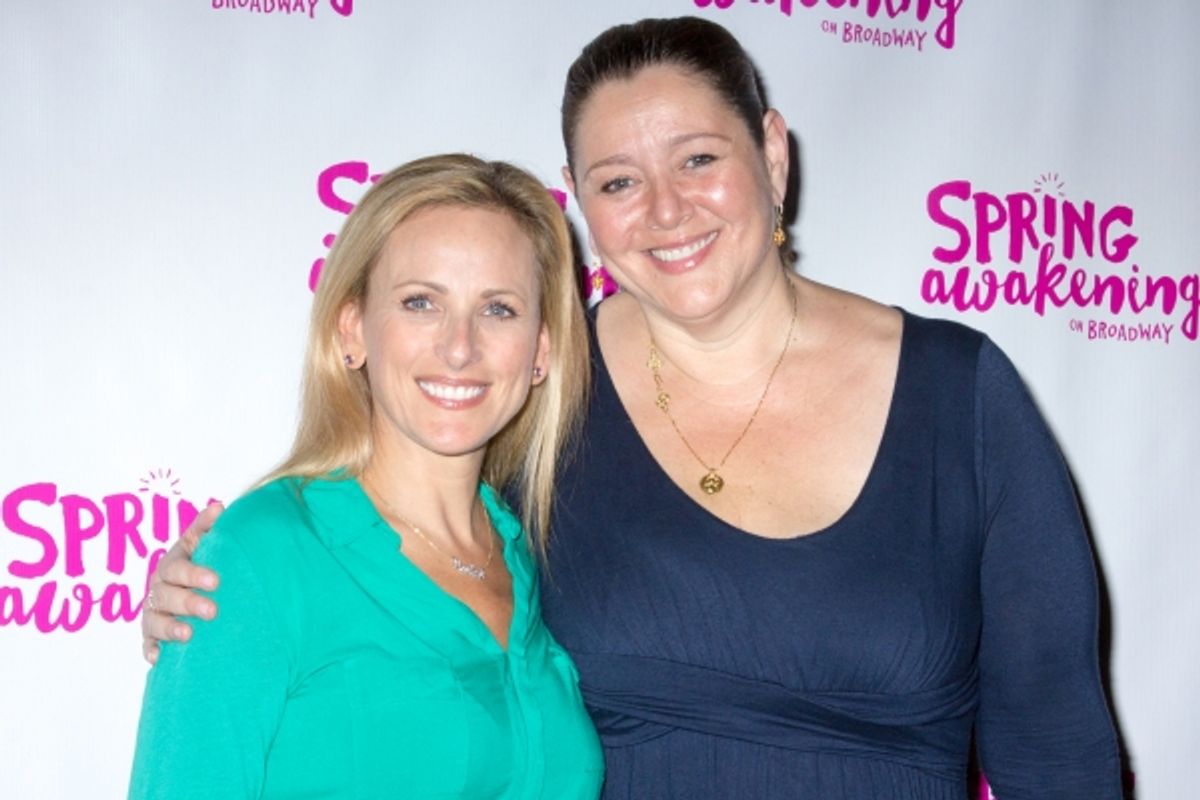 Marlee Matlin, Camryn Manheim at 