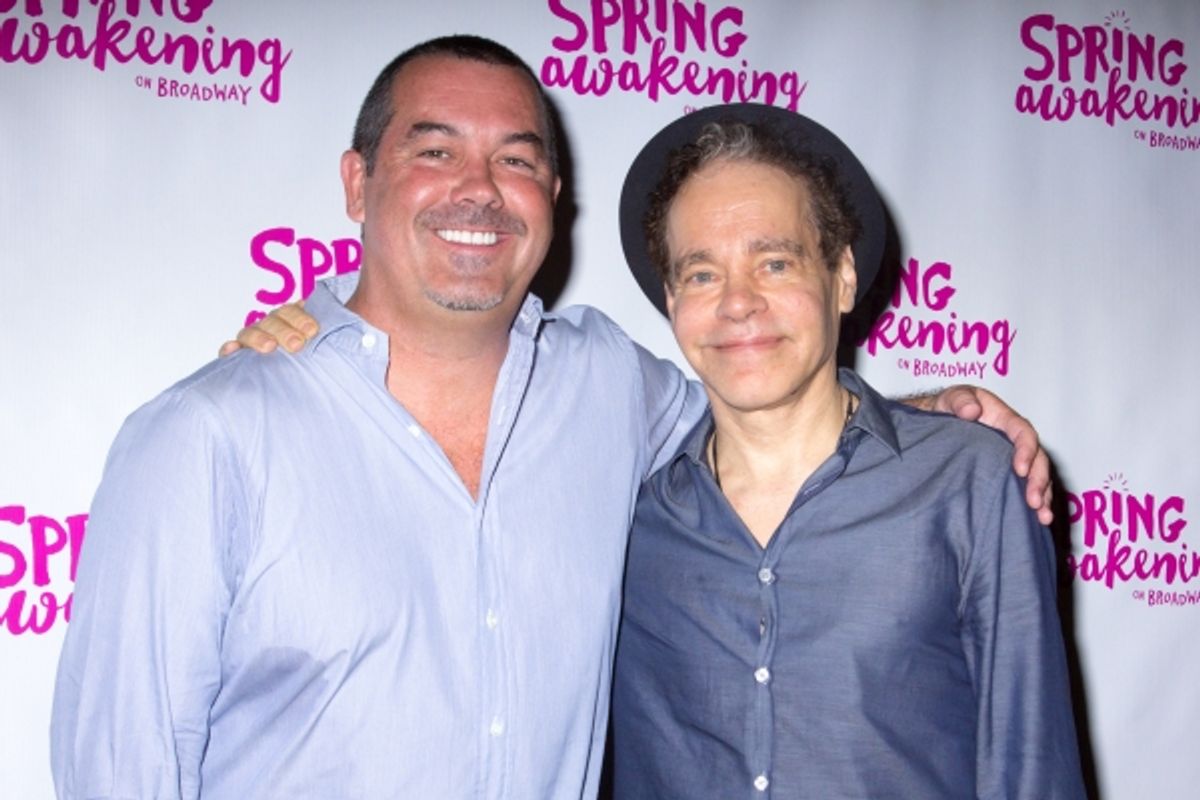 Duncan Sheik, Steven Sater at 