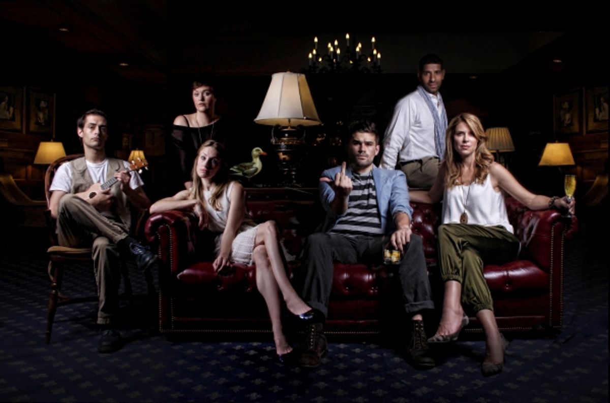 Matt Felten, Rhyn Saver, Stephanie Friedman, Robert Lee Hindsman, Evan Cleaver, Lane Carlock at 