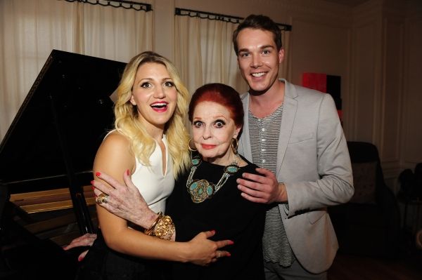 Mason McCulley with Annaleigh Ashford and Carole Cook Photo