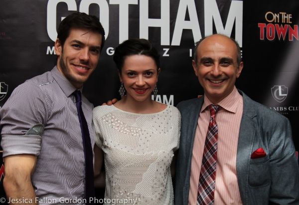 Brandon Leffler, Megan Fairchild and Stephen DeRosa Photo