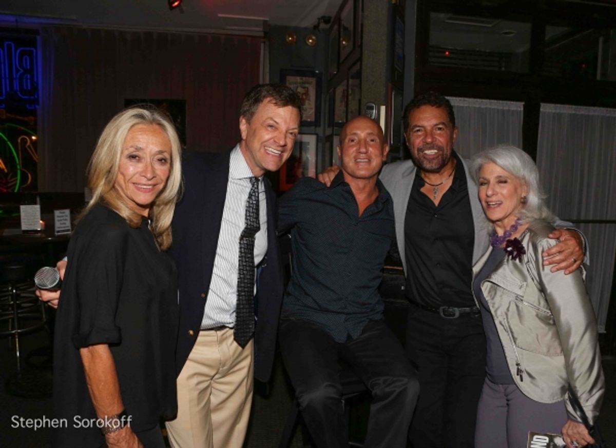 Eda Sorokoff, Jim Caruso, Gianni Valenti, Clint Holmes, Jamie deRoy at 