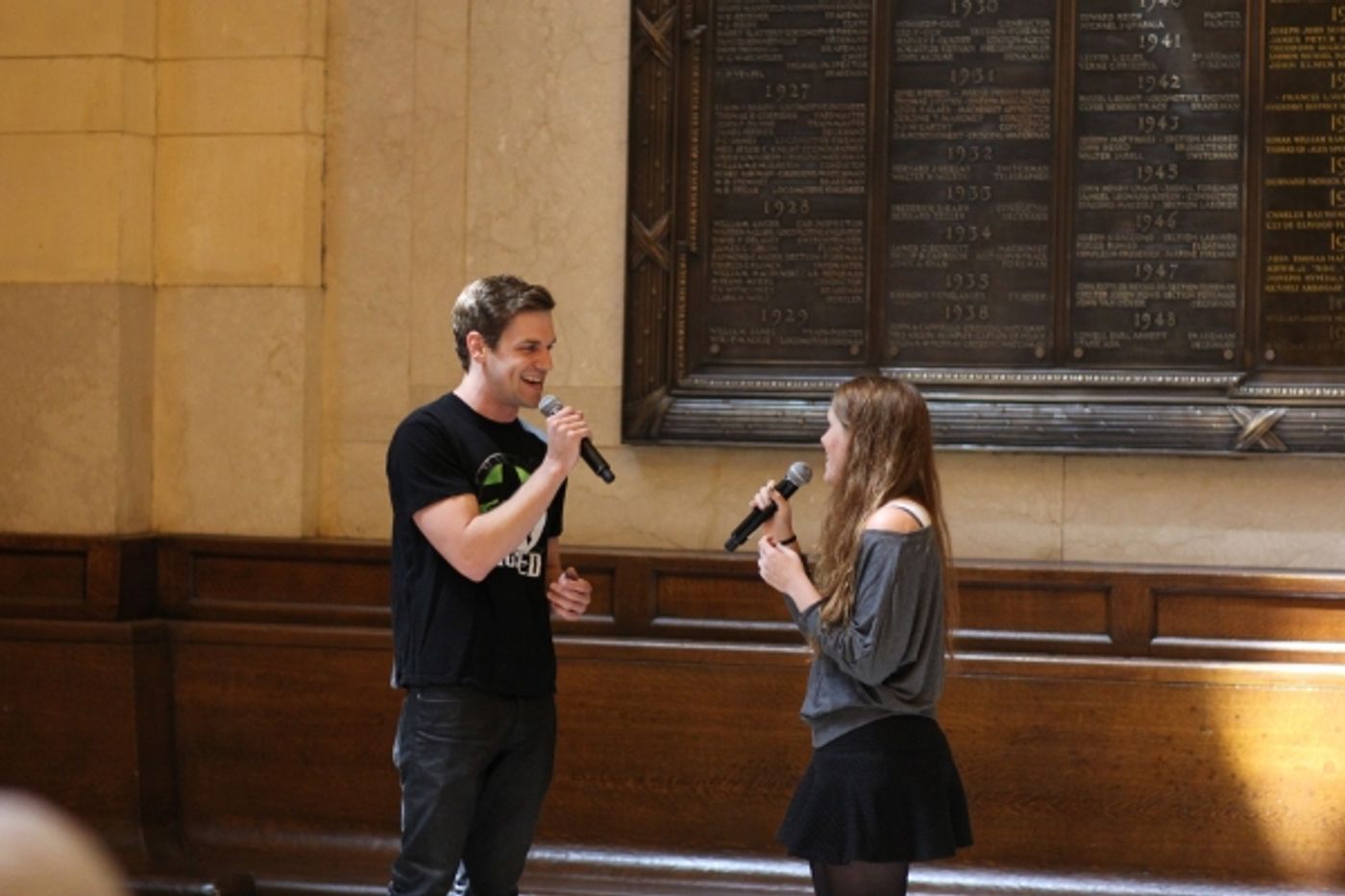 Photo Flash: Cast of WICKED & More Perform at Grand Central's Indoor Picnic Event  Image