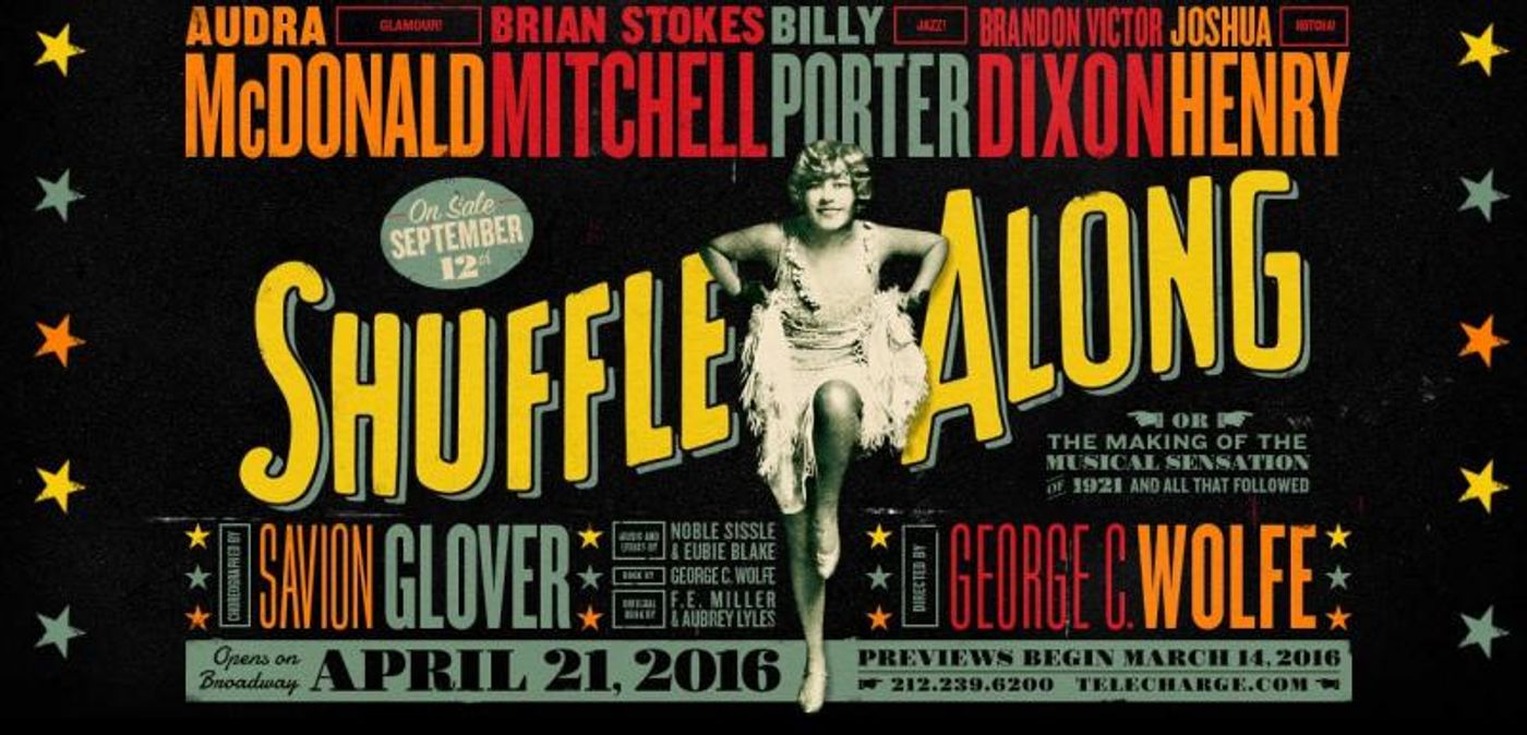 Photo Flash: Artwork Revealed for Audra McDonald & Brian Stokes Mitchell-Led SHUFFLE ALONG Photo Flash: Artwork Revealed for Audra McDonald & Brian Stokes Mitchell-Led SHUFFLE ALONG Image