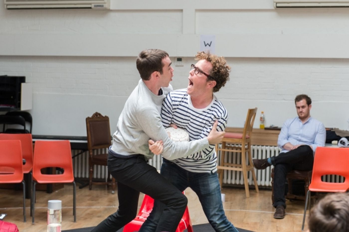 Photo Flash: In Rehearsal for the Old Vic's FUTURE CONDITIONAL, Directed by Matthew Warchus  Image