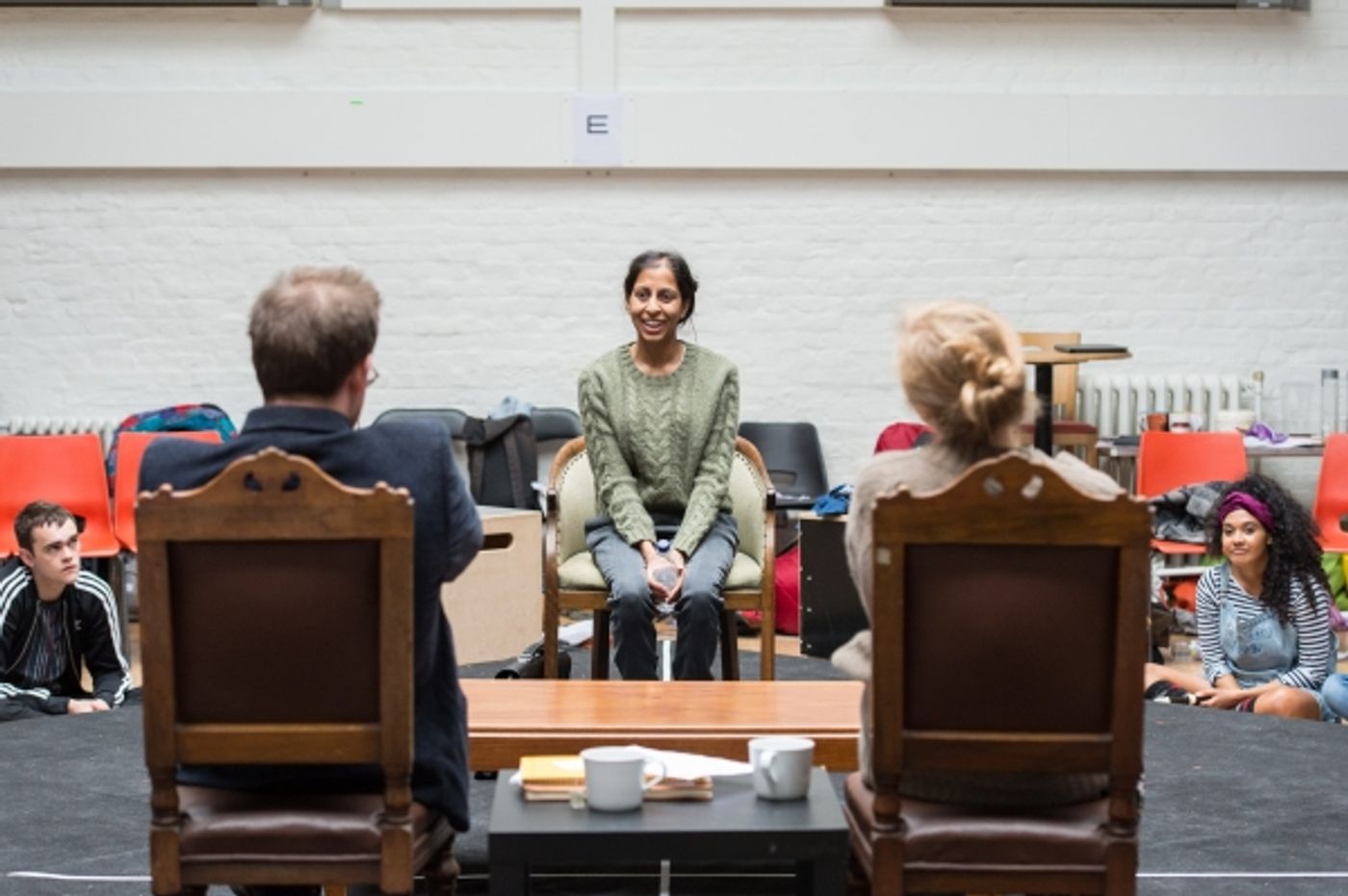 Photo Flash: In Rehearsal for the Old Vic's FUTURE CONDITIONAL, Directed by Matthew Warchus  Image