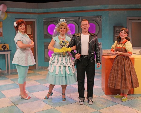 Rachel Valencich, Hannah Zilber, Tony Coslett and Lilli Babb Photo