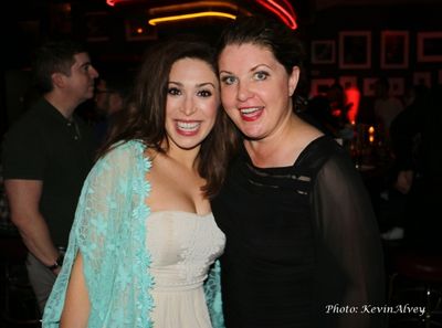 Catherine Lefrere and Klea Blackhurst Photo