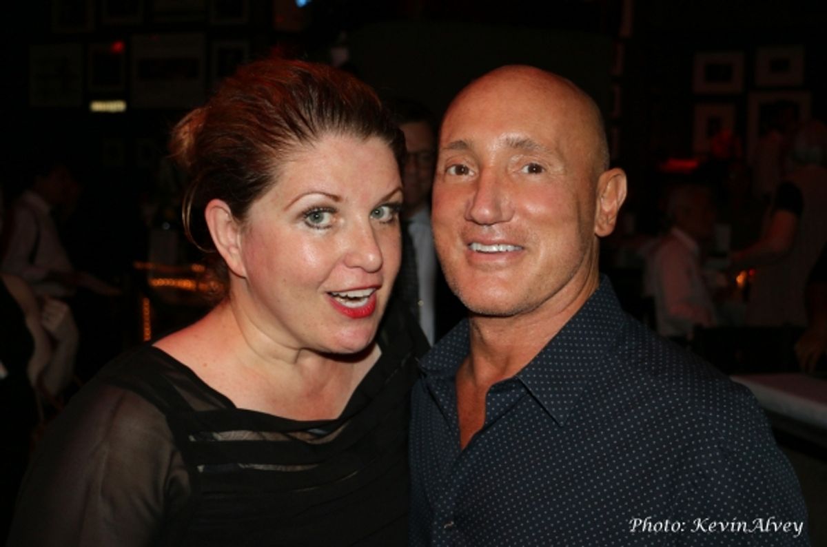 Klea Blackhurst and Gianni Valenti at 