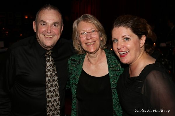 Michael Rice, Denise Cooper and Klea Blackhurst Photo