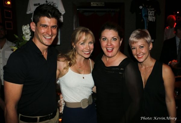 Patrick O'Neill, Marissa McGowan, Klea Blackhurst and Sarah Jenkins Photo