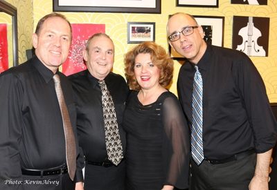 Ray Kilday, Michael Rice, Klea Blackhurst and Aaron Russell Photo