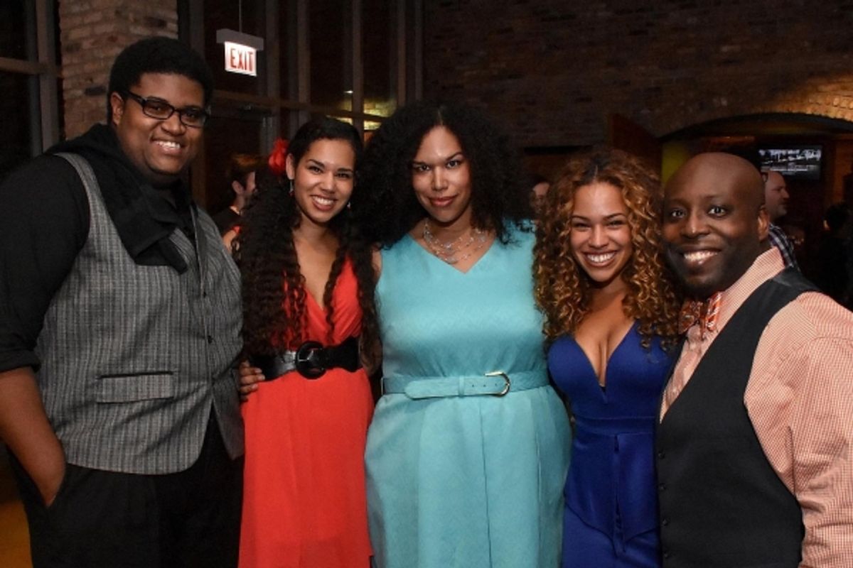 Lorenzo Rush Jr., Christina Thomas-Englund, Bethany Thomas, Katherine Thomas, James Earl Jones II at 