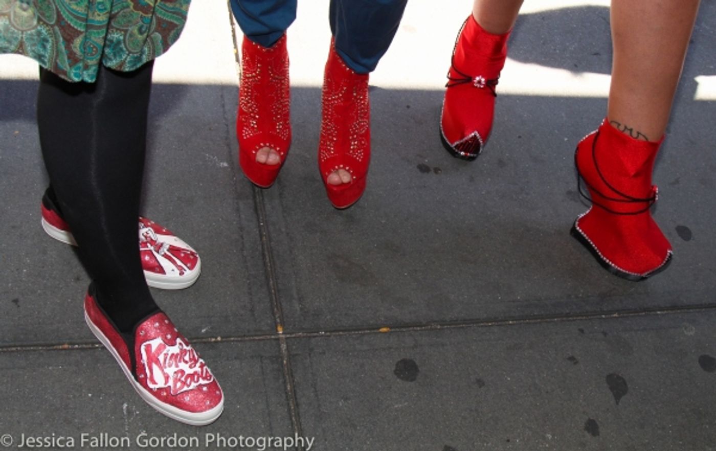 Photo Coverage: KINKY BOOTS Celebrates 1000 Broadway Performances in Style! Photo Coverage: KINKY BOOTS Celebrates 1000 Broadway Performances in Style! Image