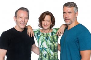 Stephen Bogardus, Haydn Gwynne and Mike McGowan Photo