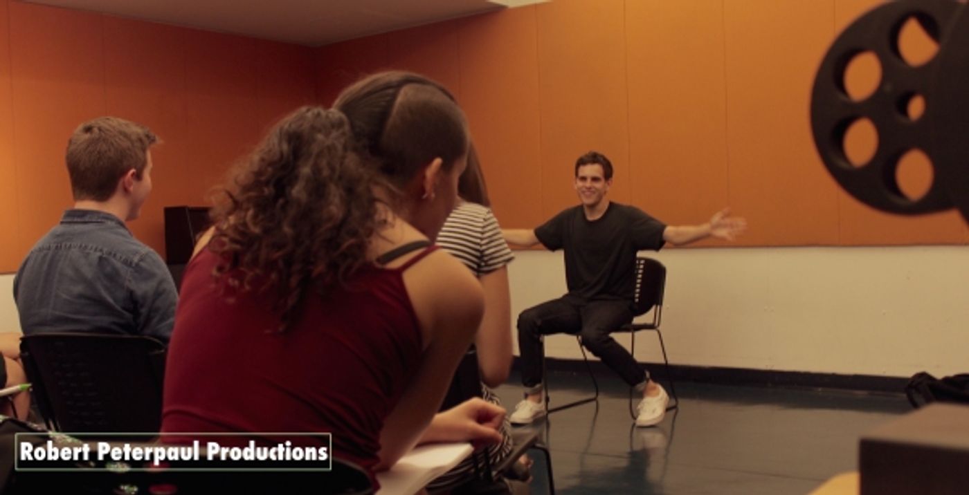 Photo Flash: CURIOUS INCIDENT's Taylor Trensch Teaches Acting Class in NYC Image