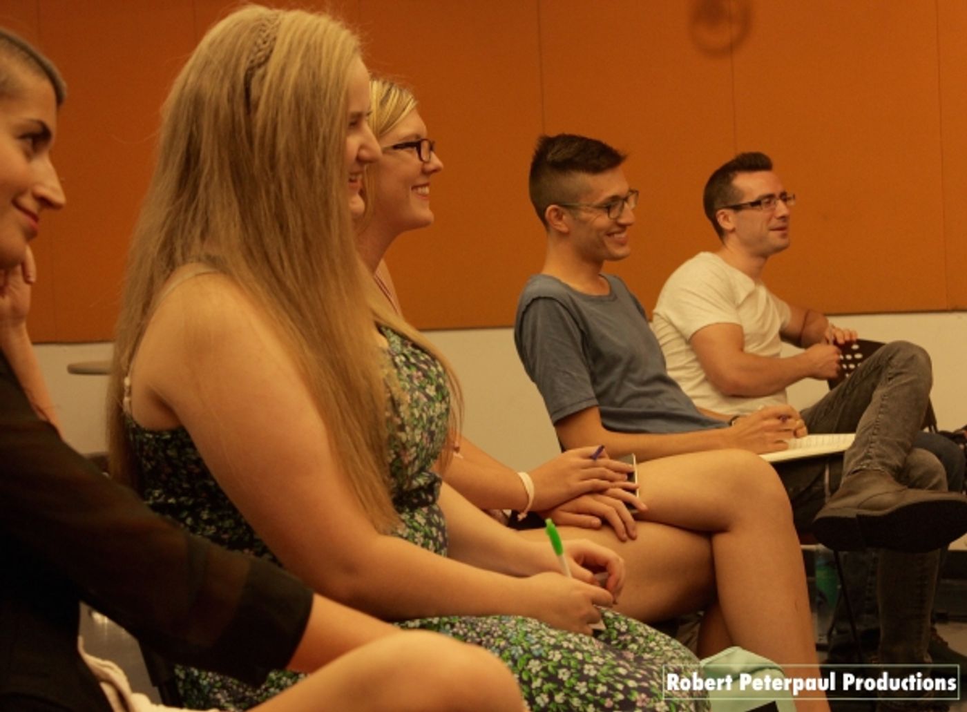 Photo Flash: CURIOUS INCIDENT's Taylor Trensch Teaches Acting Class in NYC Image