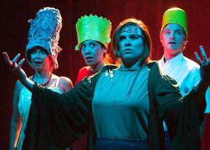 Dena Martinez, Amanda Salazar, Elizabeth Holzman, Kirk Blackinton Photo