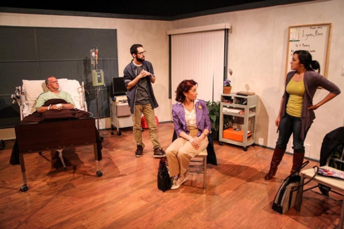 Scott Olson, Matthew Harris, Susan Fay and Aja Wiltshire at 