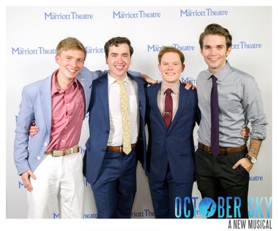 Ben Barker, Nate Lewellyn, Alex Weisman and Patrick Rooney Photo