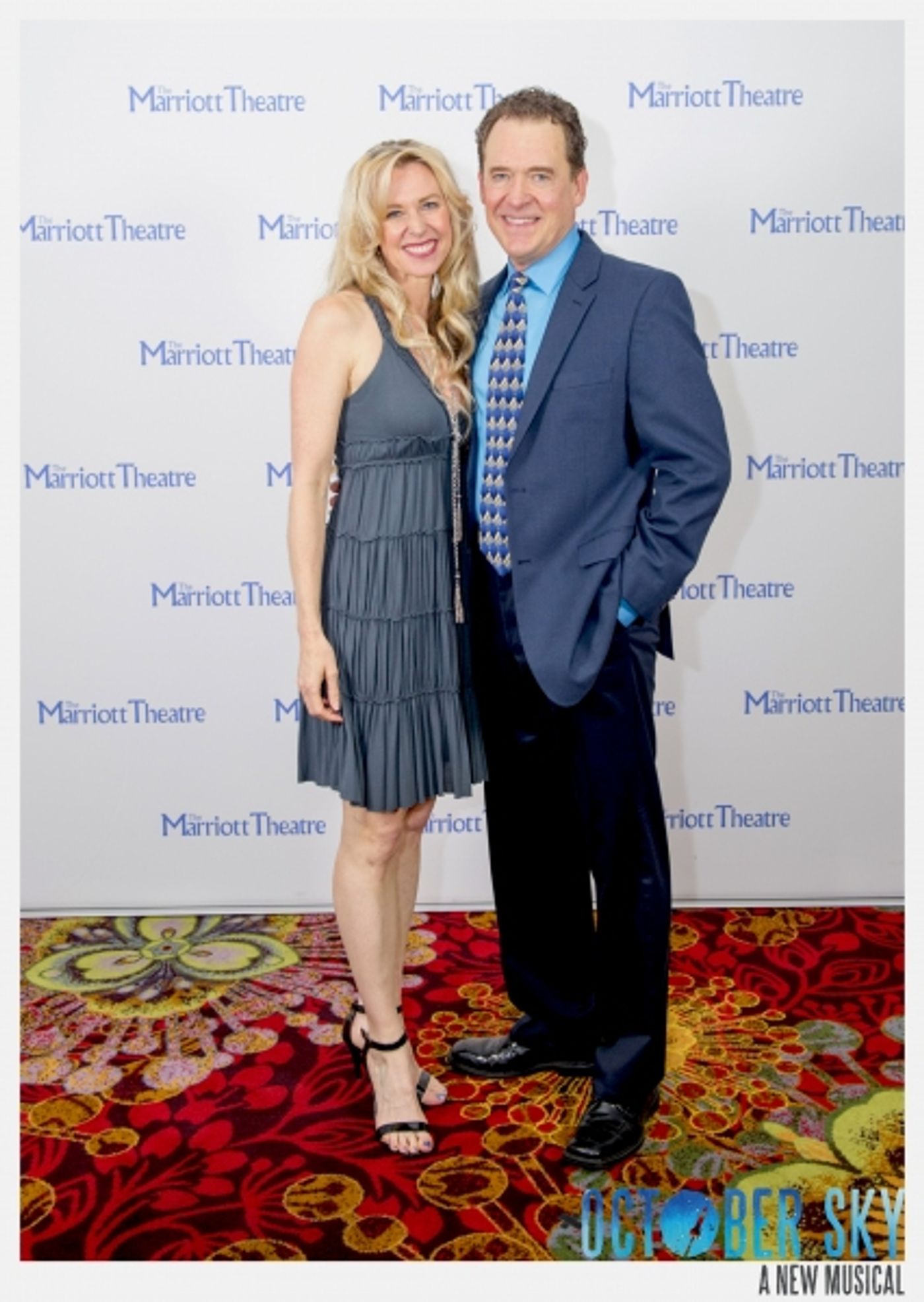 Photo Flash: OCTOBER SKY Celebrates Opening Night at The Marriott Photo Flash: OCTOBER SKY Celebrates Opening Night at The Marriott Image