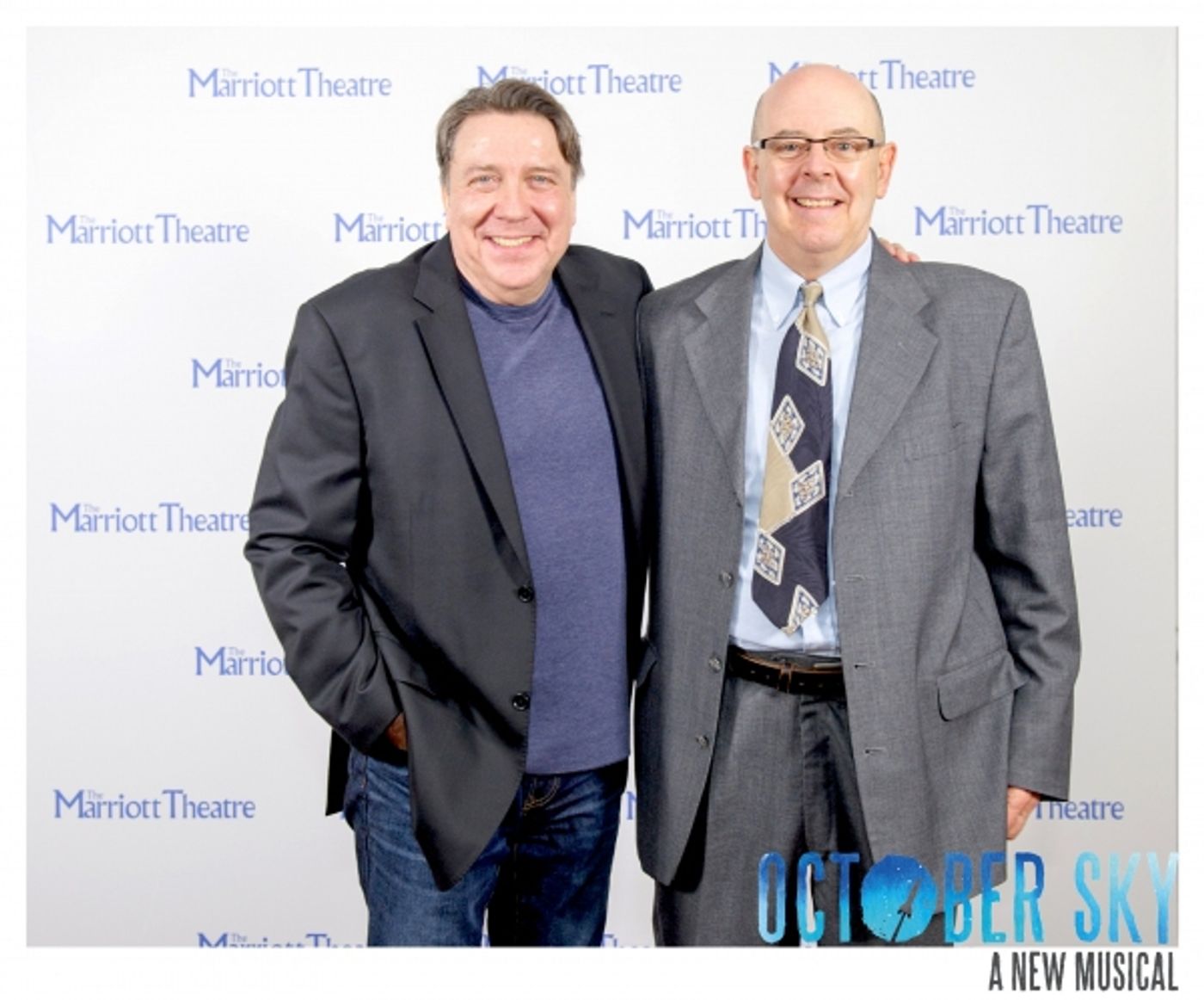 Photo Flash: OCTOBER SKY Celebrates Opening Night at The Marriott  Image