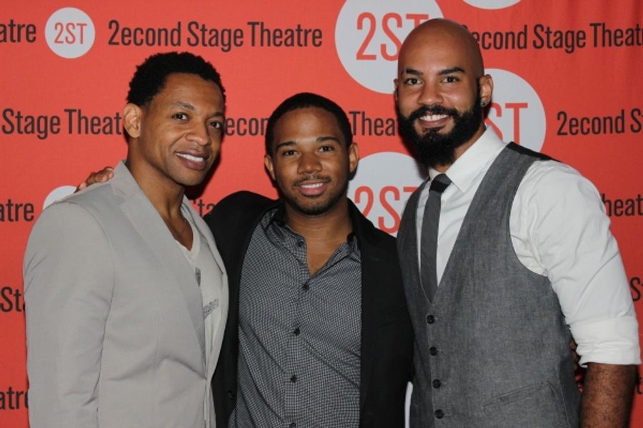 Photo Coverage: Sherie Rene Scott  & Company of Second Stage's WHORL INSIDE A LOOP Celebrate Opening Night! Image