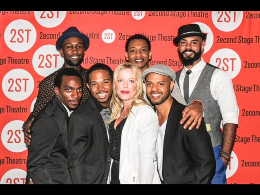 Photo Coverage: Sherie Rene Scott  & Company of Second Stage's WHORL INSIDE A LOOP Celebrate Opening Night! Image