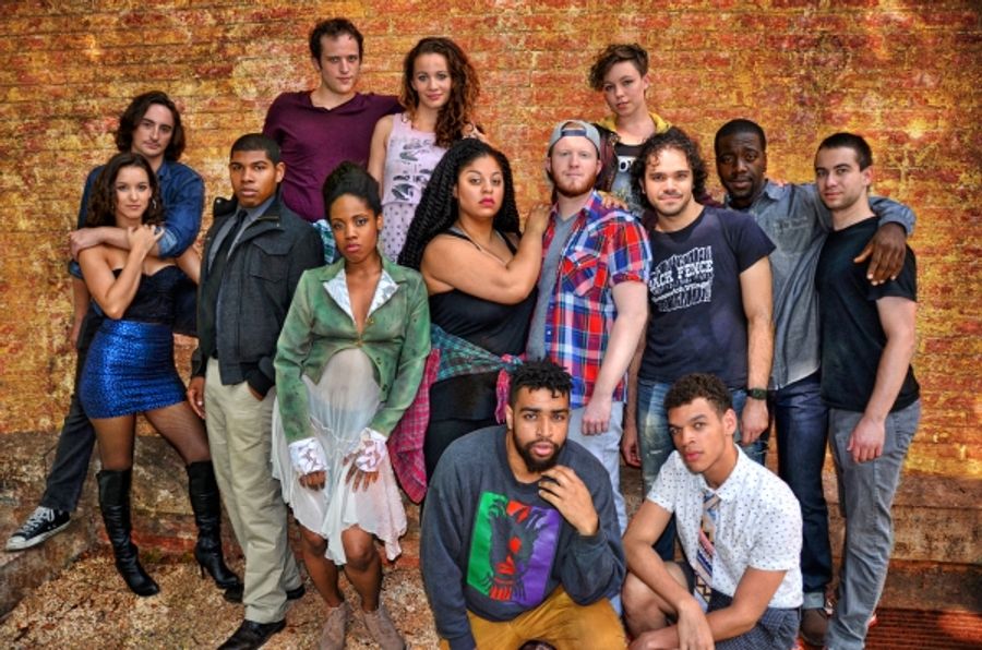 Photo Flash: First-Released Photo of the Cast of Harbor Lights Theater's RENT Image