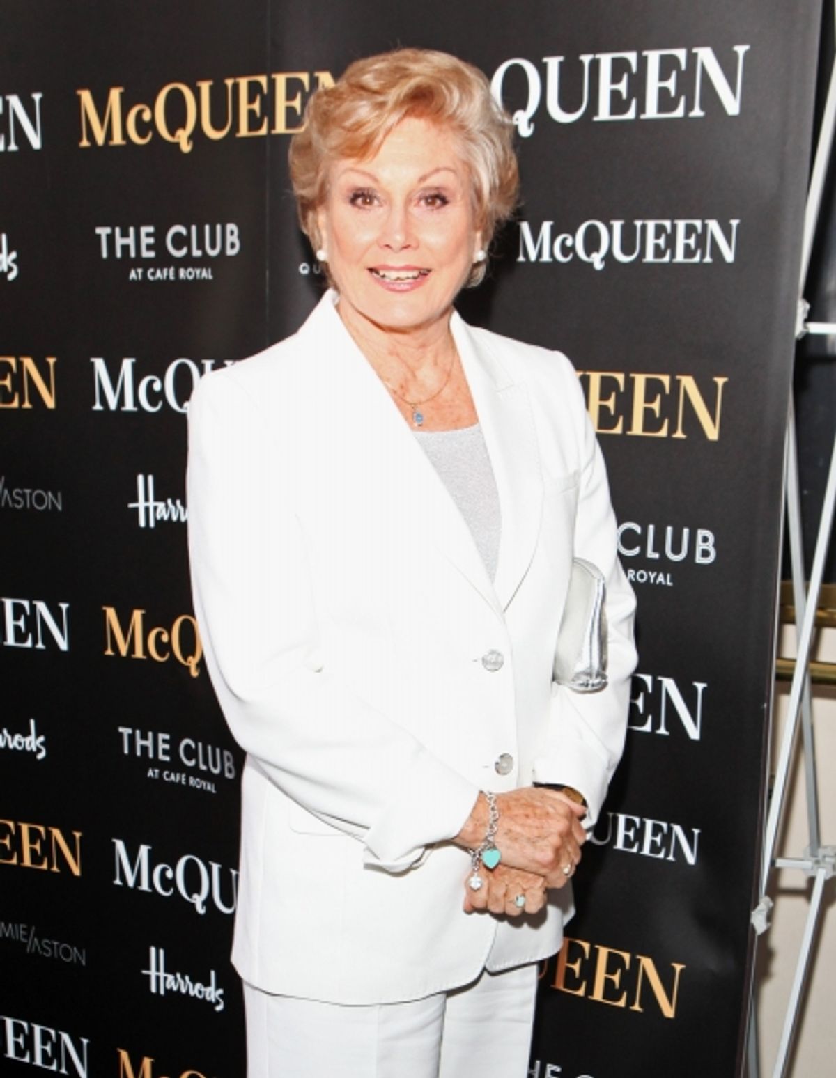 Angela Rippon attends the press night performa at 