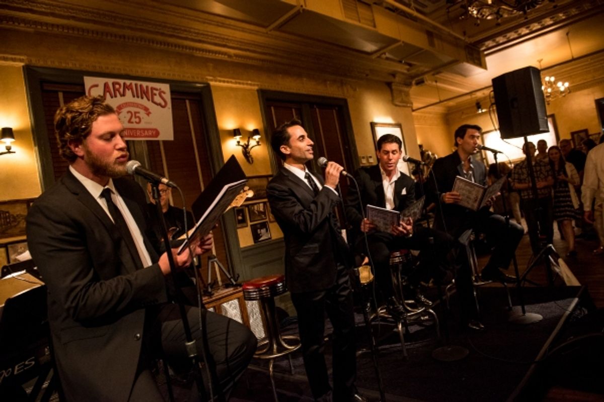 Preston Truman Boyd, Joseph Leo Bwarie, Richard Blake, and Miles Aubry at 