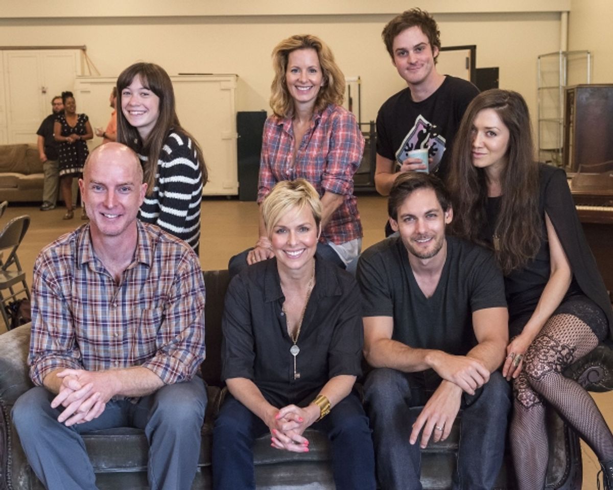 Grace Kaufman, Missy Yager and Will Tranfo, Hugo Armstrong, Melora Hardin, Robert Beitzel and Zarah Mahler at 