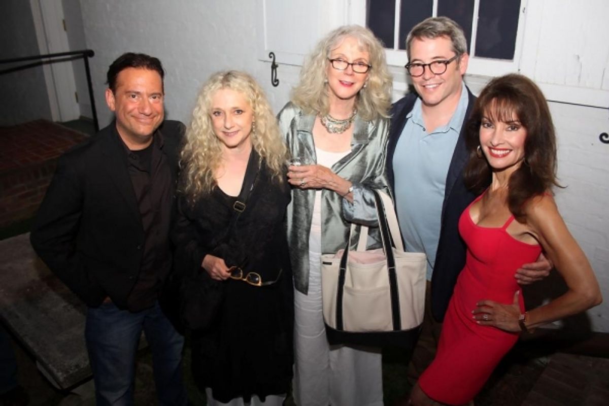 Eugene Pack, Carol Kane, Blythe Danner, Matthew Broderick, Susan Lucci at 