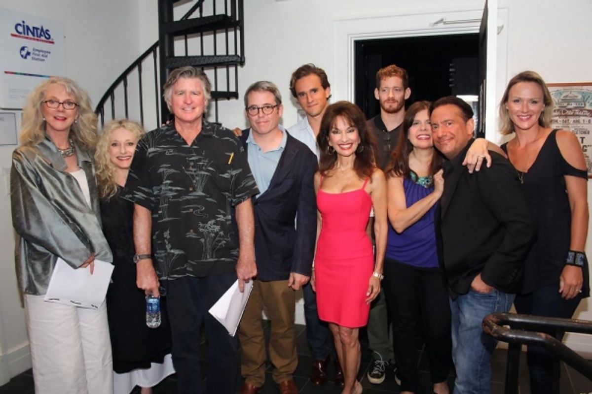 Blythe Danner, Carol Kane, Treat Williams, Matthew Broderick, Christian Scheider, Susan Lucci, Sawyer Spielberg, Dayle Reyfel, Eugene Pack, Chloe Dirksen at 