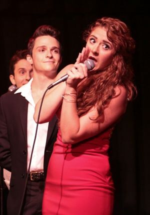 Luke Hoback and Natasha Edwards @ BroadwayWorld Luke Hoback and Natasha Edwards Photo