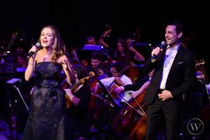 Laura Osnes and Max von Essen @ BroadwayWorld Laura Osnes and Max von Essen Photo