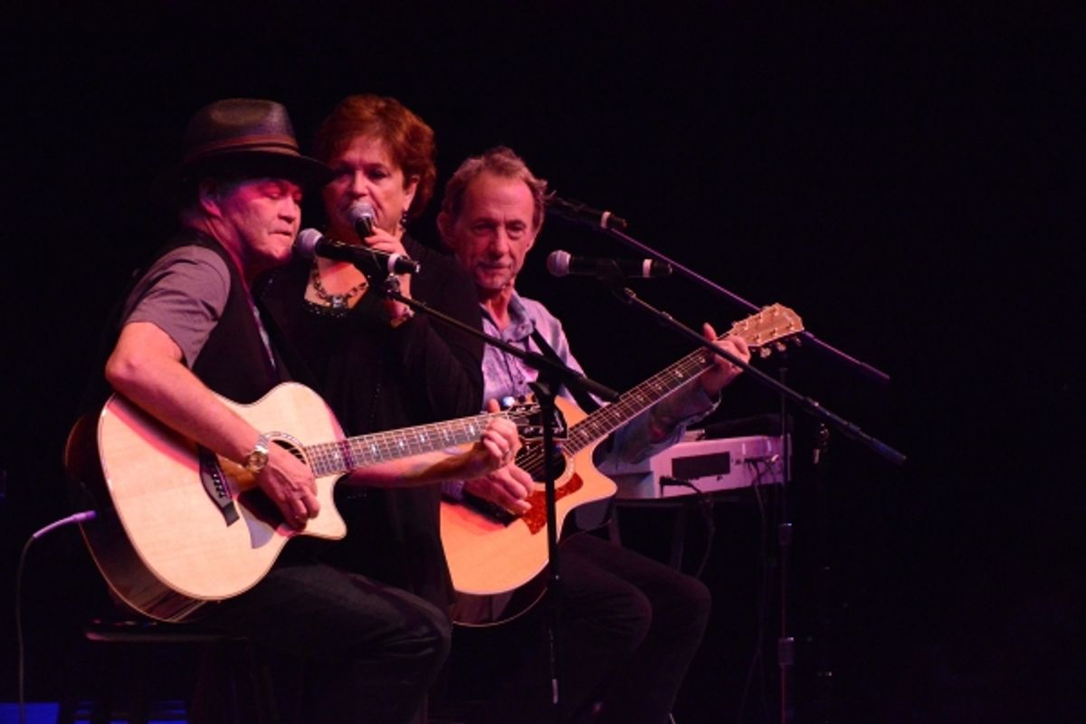 Micky Dolenz, Coco Dolenz and Peter Tork at 