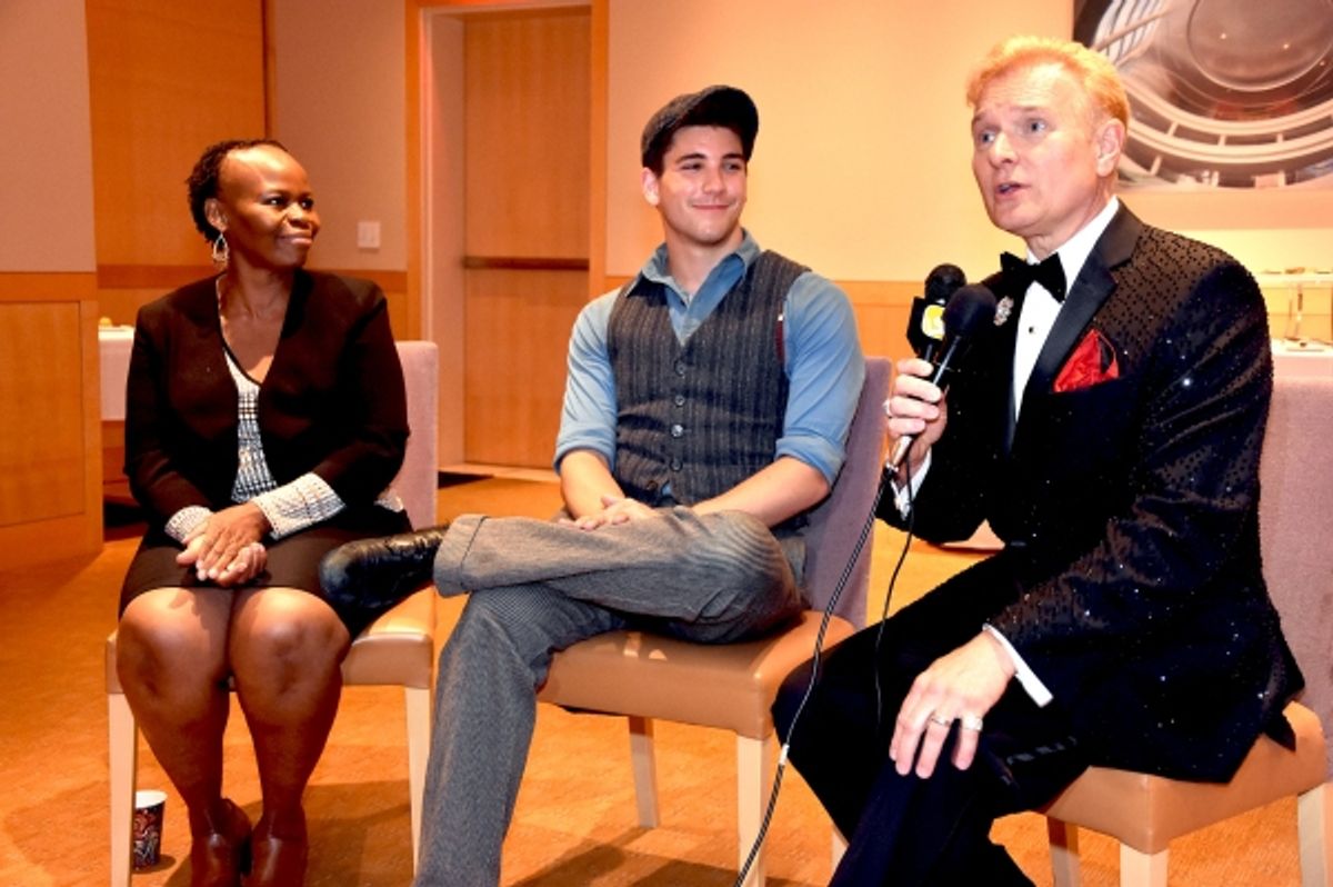 Tshidi Manye, Adam Kaplan, Jeff Hobson at 