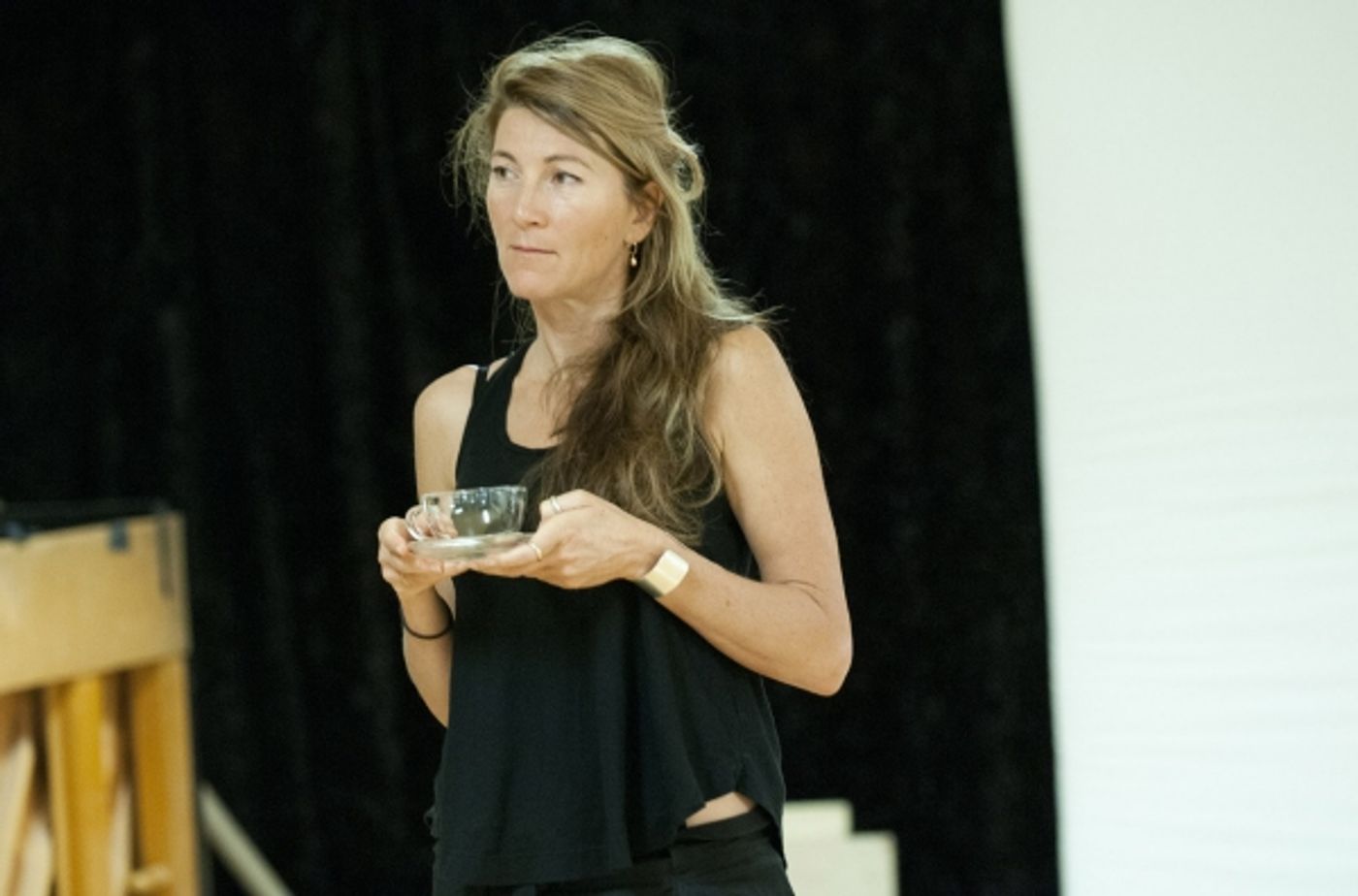 Photo Flash: Roundabout Brings OLD TIMES Back to Broadway - In Rehearsal with Clive Owen, Eve Best & Kelly Reilly  Image