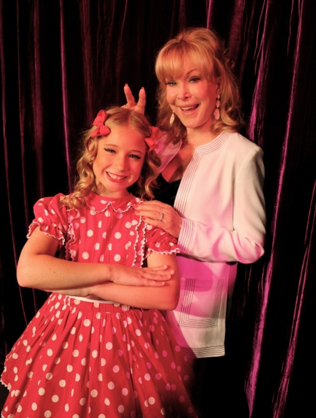 TORI MURRAY, BARBARA EDEN at 