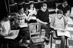 Lee Dillon Stuart, David Flynn, Abigail Matthews, Christopher Blades, Adam Pettigrew and Zac Hamilton @ BroadwayWorld Lee Dillon Stuart, David Flynn, Abigail Matthews, Christopher Blades, Adam Pettigrew Photo