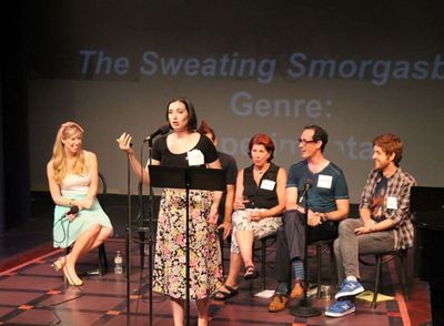Christiana Cole, Emily McNamara, Clare Copper, David Sisco and Kellen Blair. Photo