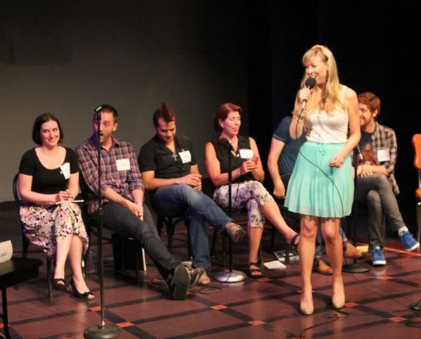 Emily McNamara and Christiana Cole, Joe Kinosian, Erik Jareth Ransom, Clare Cooper an Photo