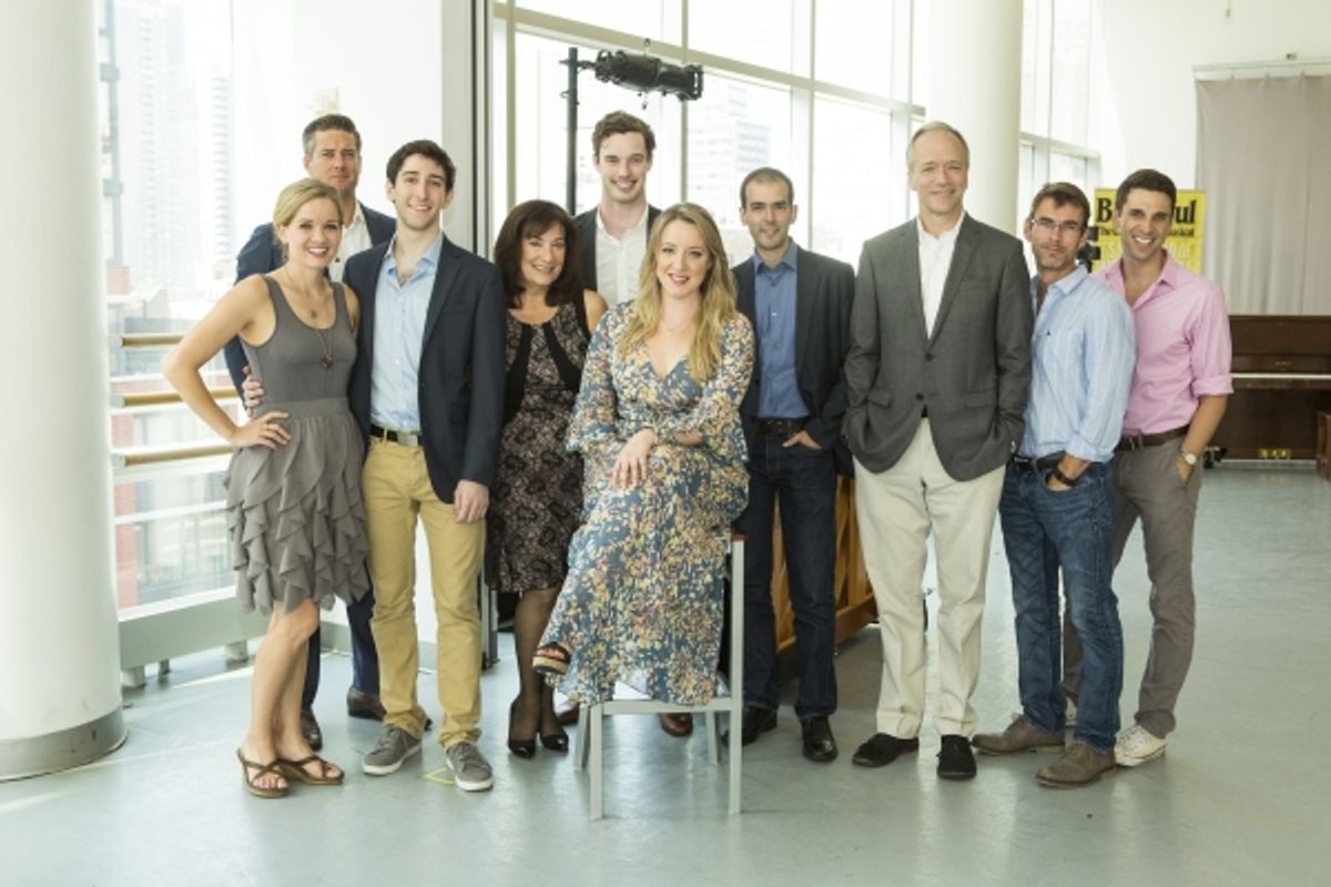 Becky Gulsvig,Curt Bouril, Ben Fankhauser, Suzanne Grodner, Liam Tobin, Abby Mueller, Marc Bruni, Douglass Mcgrath, Josh Prince and Jason Howland  at 