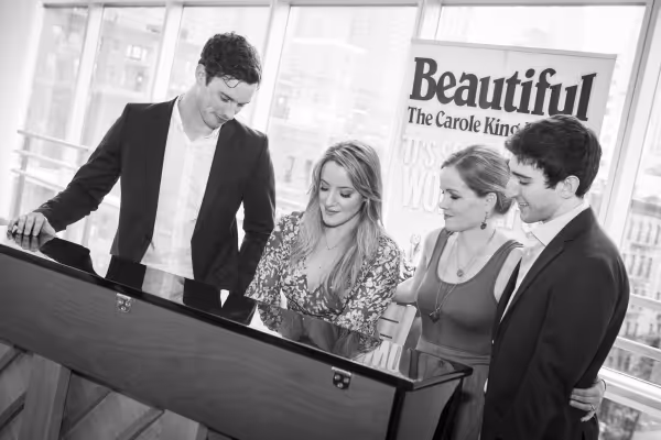 Liam Tobin, Abby Mueller, Becky Gulsvig and Ben Fankhauser Photo