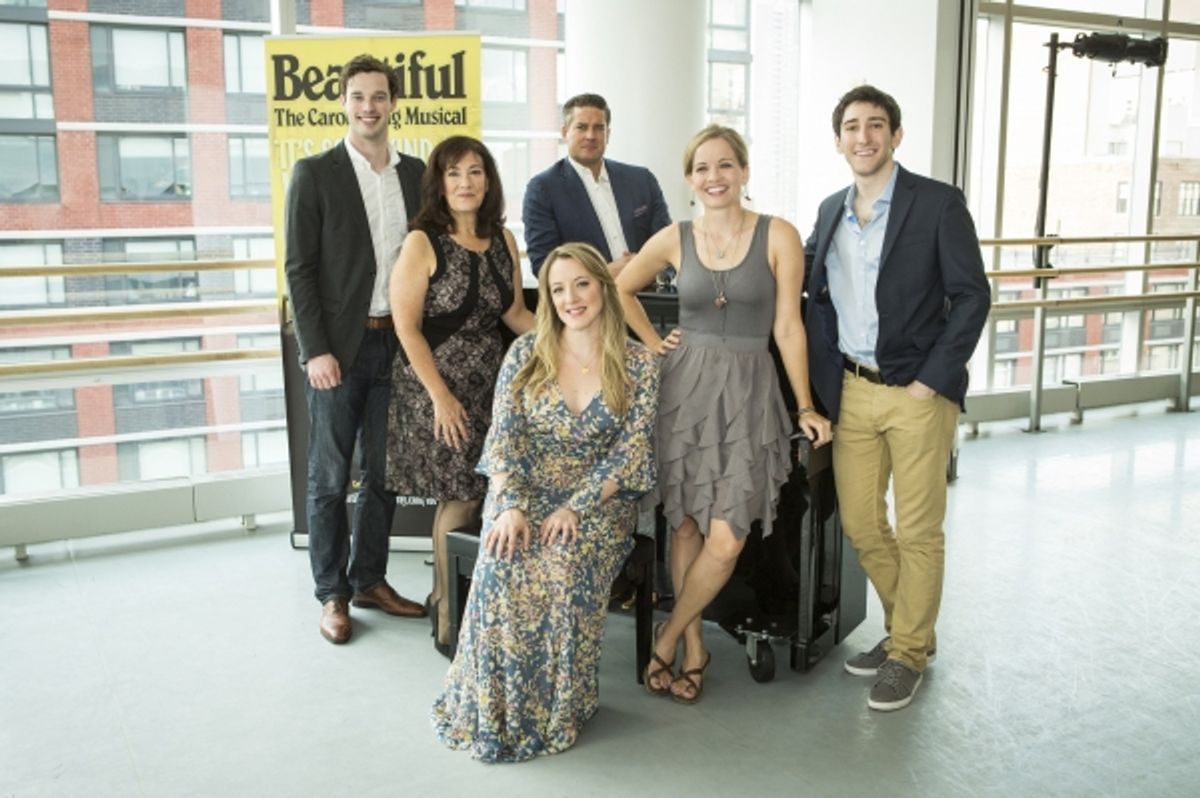 Liam Tobin, Suzanne Grodner, Abby Mueller, Curt Bouril, Becky Gulsvig and Ben Fankhauser at 